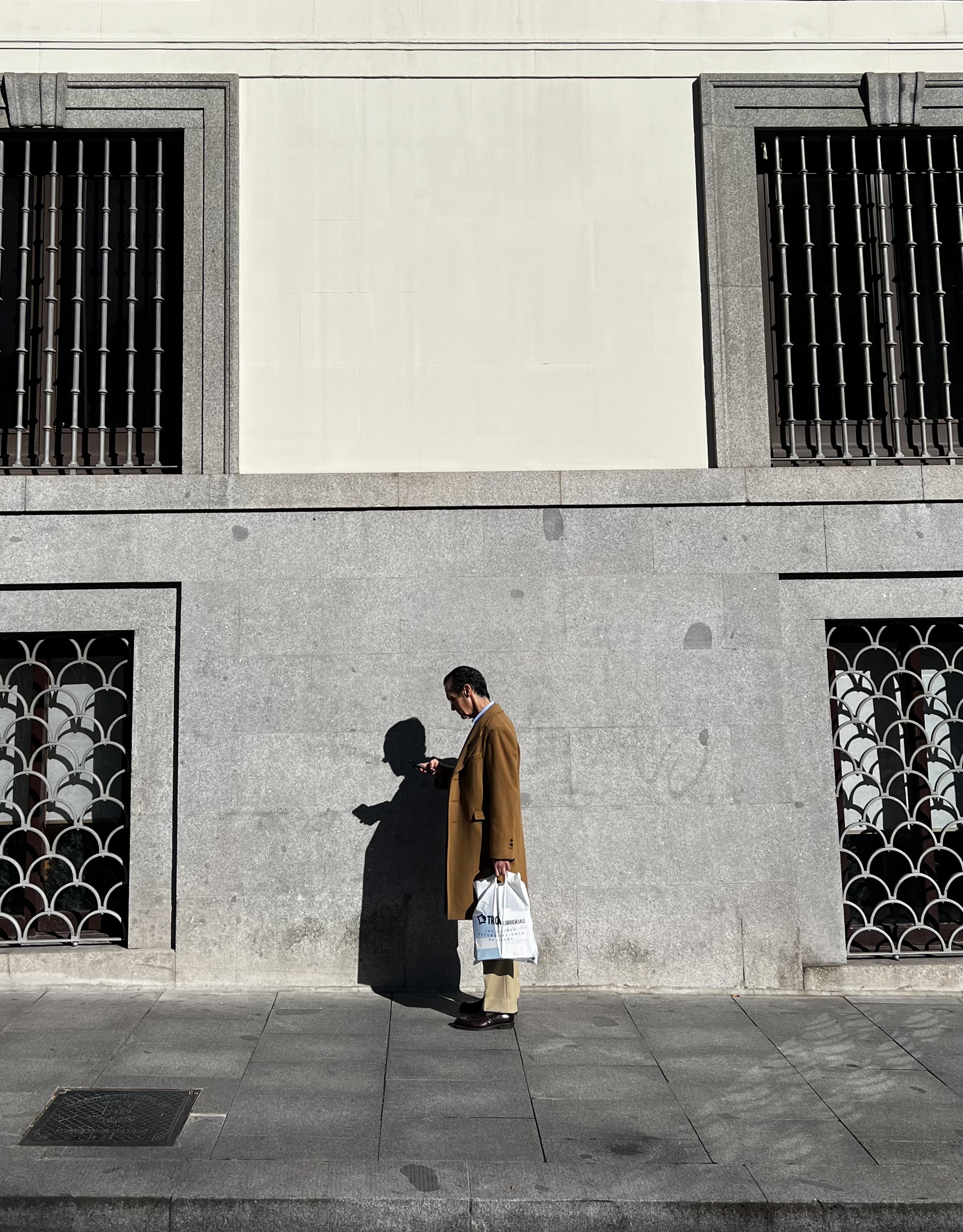Stone Facade in Madrid